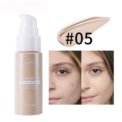 Fondotinta liquido Correttore efficace Trucco impermeabile resistente al sudore Cosmetici professionali