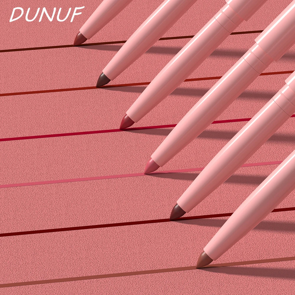 Set di penne per labbra da 6 pezzi Set di lucidalabbra a lunga durata, impermeabile, resistente al sudore, facile da colorare, che non sbiadisce, set di lucidalabbra, trucco di bellezza