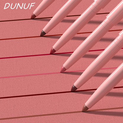 Set di penne per labbra da 6 pezzi Set di lucidalabbra a lunga durata, impermeabile, resistente al sudore, facile da colorare, che non sbiadisce, set di lucidalabbra, trucco di bellezza