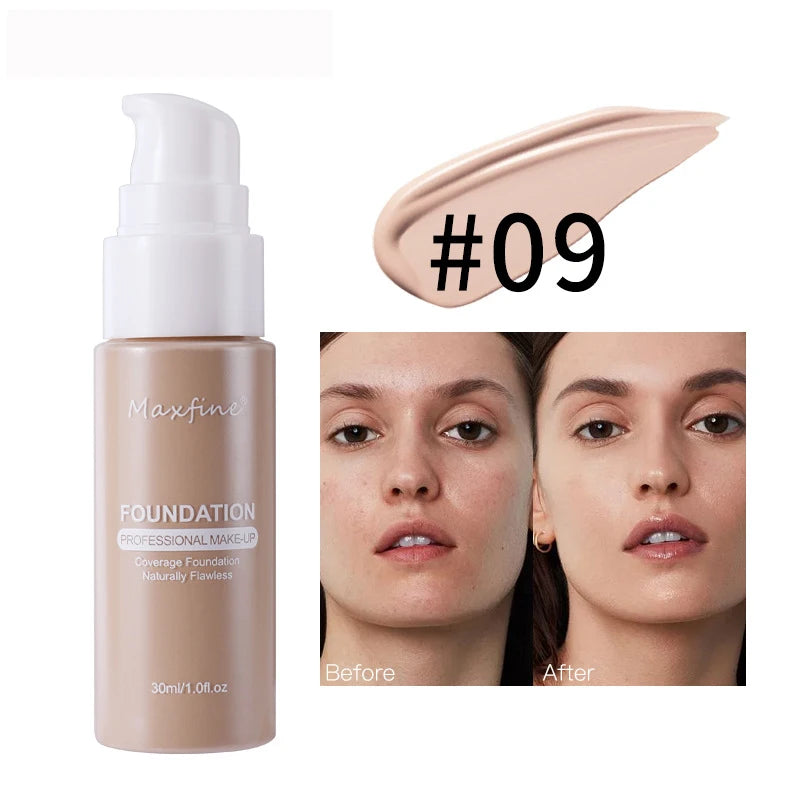 Fondotinta liquido Correttore efficace Trucco impermeabile resistente al sudore Cosmetici professionali