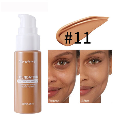Fondotinta liquido Correttore efficace Trucco impermeabile resistente al sudore Cosmetici professionali