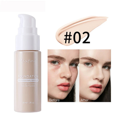 Fondotinta liquido Correttore efficace Trucco impermeabile resistente al sudore Cosmetici professionali