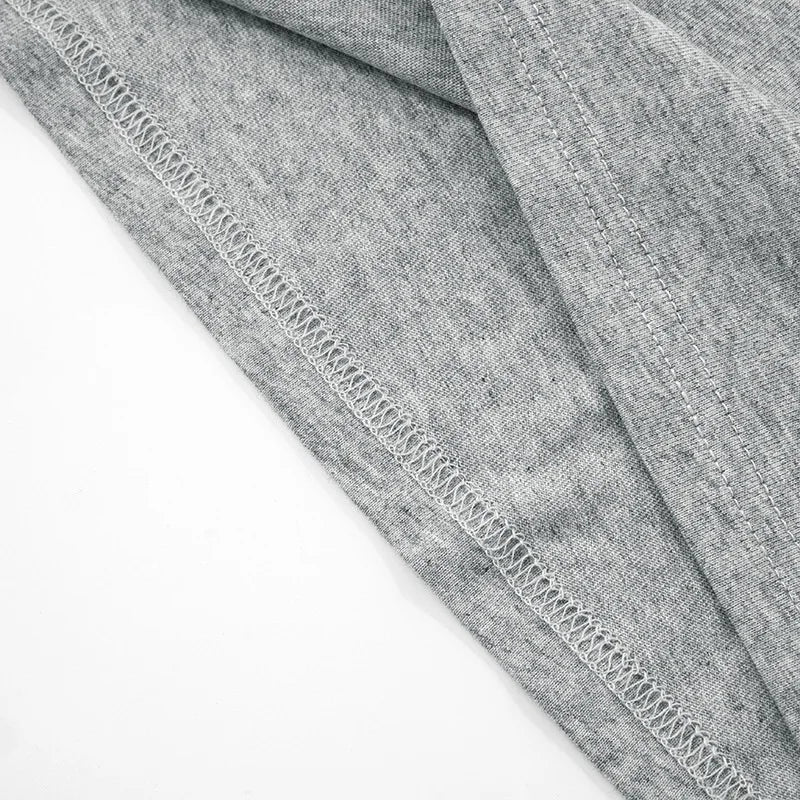 T-shirt skinny da donna a maniche lunghe con scollo a O Top corto monocromatico Casual Y2K Streetwear Moda Pullover Abito estivo