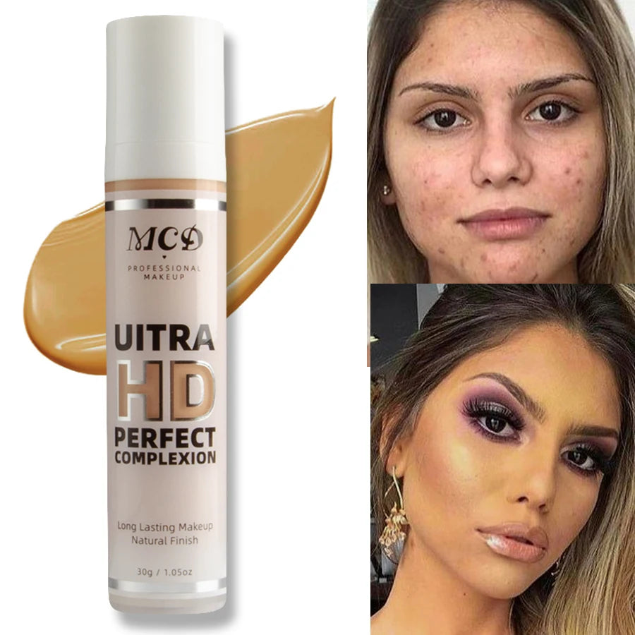 9 Ombra Correttore a copertura totale Fondotinta liquido trucco Base ad alta copertura Cuscino per trucco Fondotinta Crema Naturale Opaco