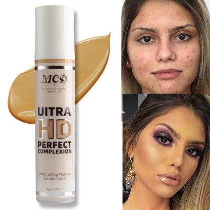 9 Ombra Correttore a copertura totale Fondotinta liquido trucco Base ad alta copertura Cuscino per trucco Fondotinta Crema Naturale Opaco