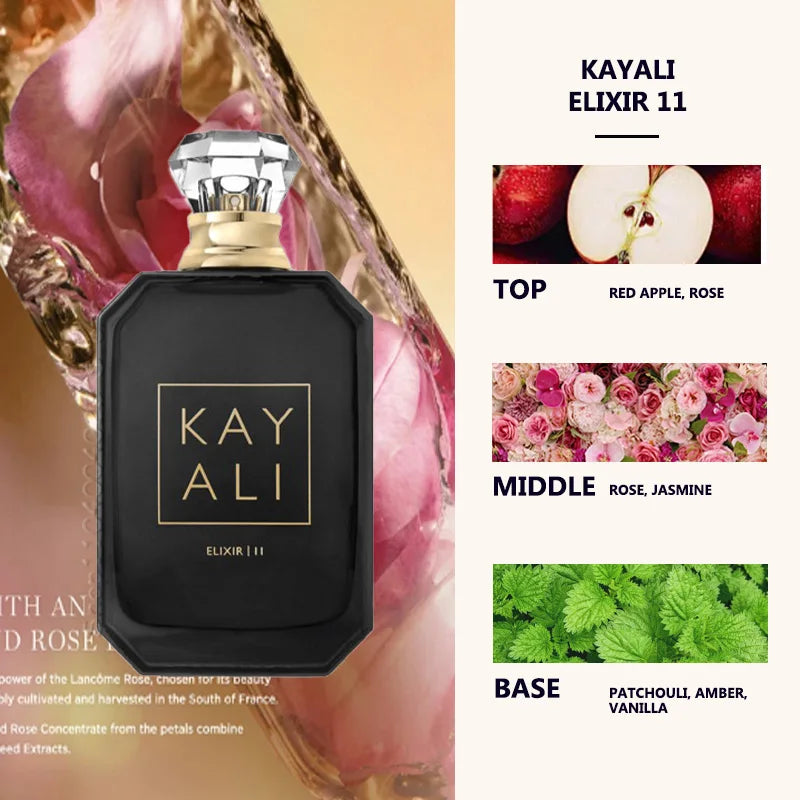 100ML KAYALI 48 Profumo Vaniglia Candy Rock Sugar Eau de Parfum Per Unisex Profumo arabo originale Profumi di marca mediorientale