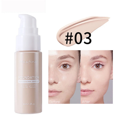 Fondotinta liquido Correttore efficace Trucco impermeabile resistente al sudore Cosmetici professionali