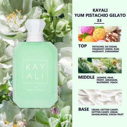 100ML KAYALI 48 Profumo Vaniglia Candy Rock Sugar Eau de Parfum Per Unisex Profumo arabo originale Profumi di marca mediorientale