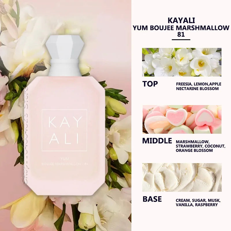 100ML KAYALI 48 Profumo Vaniglia Candy Rock Sugar Eau de Parfum Per Unisex Profumo arabo originale Profumi di marca mediorientale