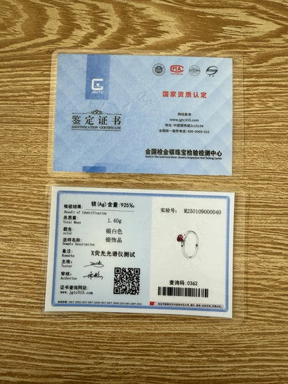 Anello principessa affascinante in argento sterling 925 alla moda misura 6 7 8 9 accessorio di lusso in cristallo da sposa originale da donna