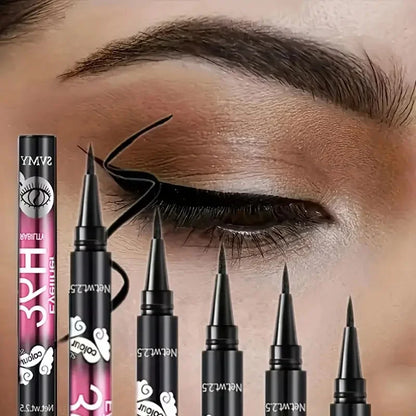 Matite per eyeliner nere impermeabili da 3 pezzi/5 pezzi, trucco per occhi a prova di sbavature, a lunga durata e adatto ai principianti