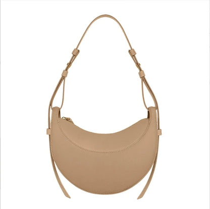 Borsa a tracolla da donna alla moda Borsa tote di alta qualità Borsa a forma di mezzaluna Borsa a tracolla in pelle liscia Tote Borsa sotto le ascelle B2