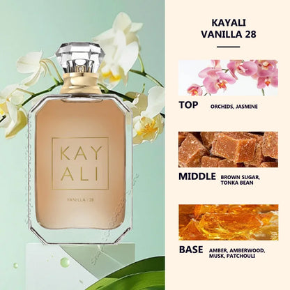 100ML KAYALI 48 Profumo Vaniglia Candy Rock Sugar Eau de Parfum Per Unisex Profumo arabo originale Profumi di marca mediorientale