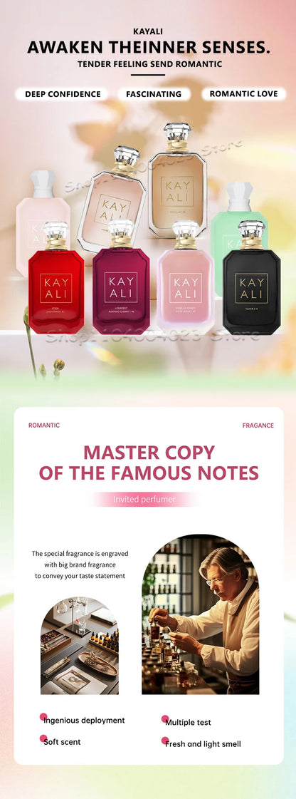 100ML KAYALI 48 Profumo Vaniglia Candy Rock Sugar Eau de Parfum Per Unisex Profumo arabo originale Profumi di marca mediorientale